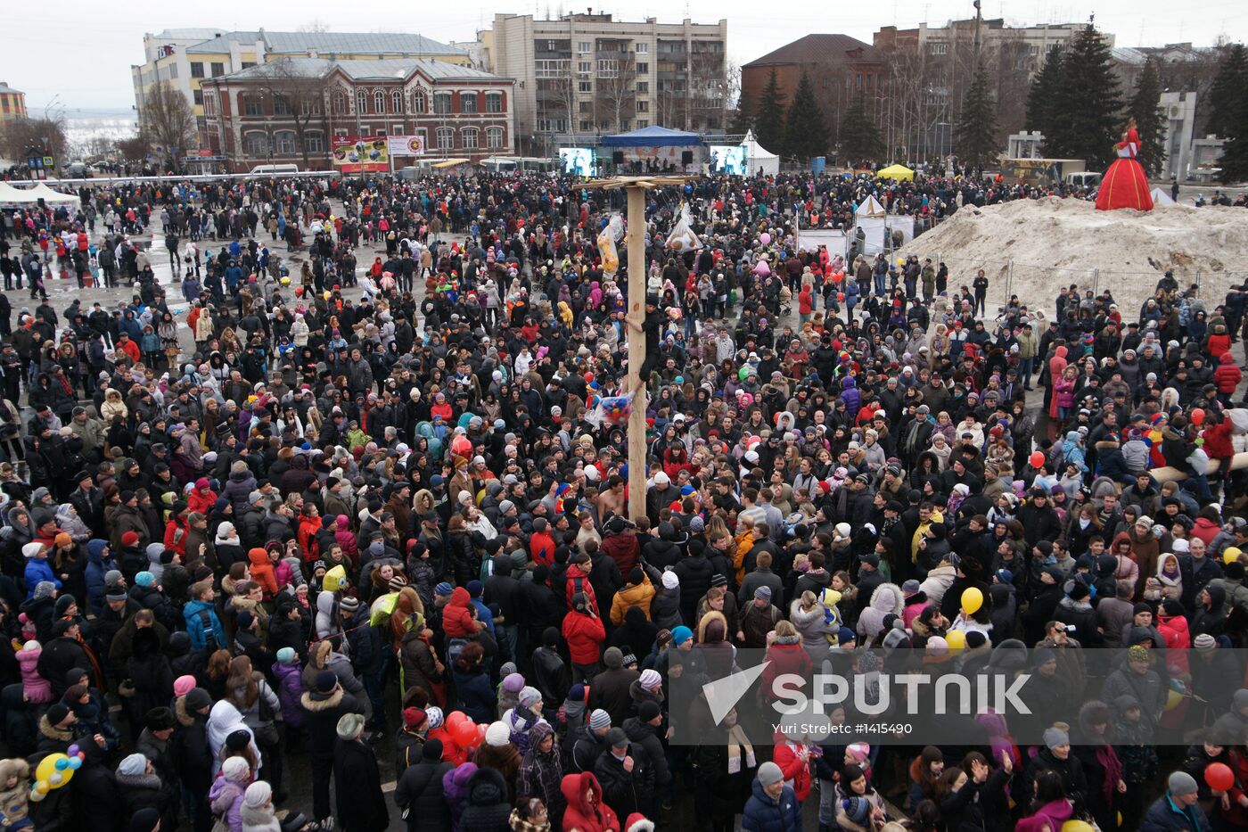 Bakshevskaya Maslenitsa 2013 in Moscow region