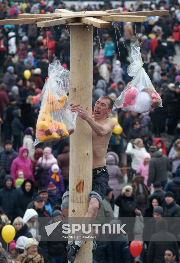 Bakshevskaya Maslenitsa 2013 in Moscow region