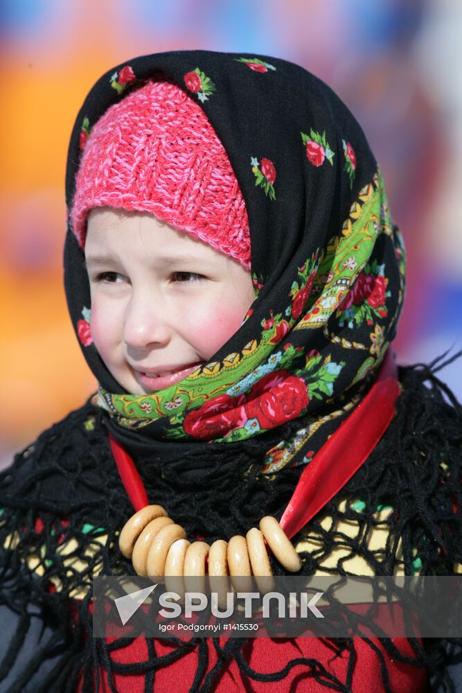 Bakshevskaya Maslenitsa 2013 in Moscow region