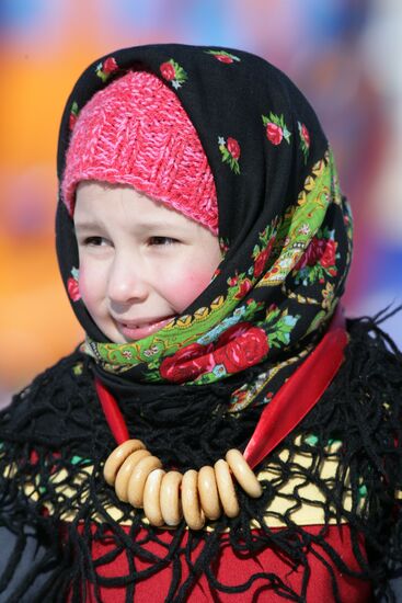 Bakshevskaya Maslenitsa 2013 in Moscow region
