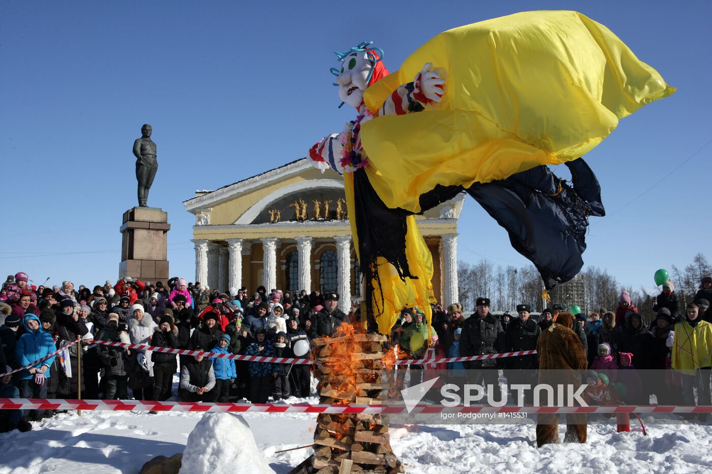 Bakshevskaya Maslenitsa 2013 in Moscow region