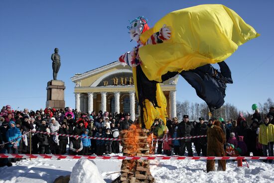 Bakshevskaya Maslenitsa 2013 in Moscow region