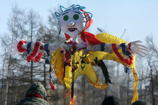 Bakshevskaya Maslenitsa 2013 in Moscow region