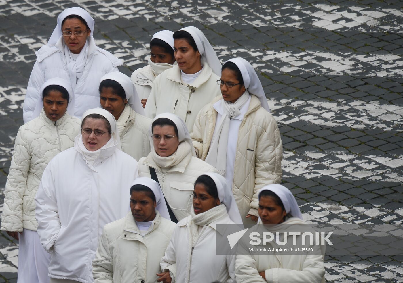 Pope Francis delivers sermon to faithful at Vatican