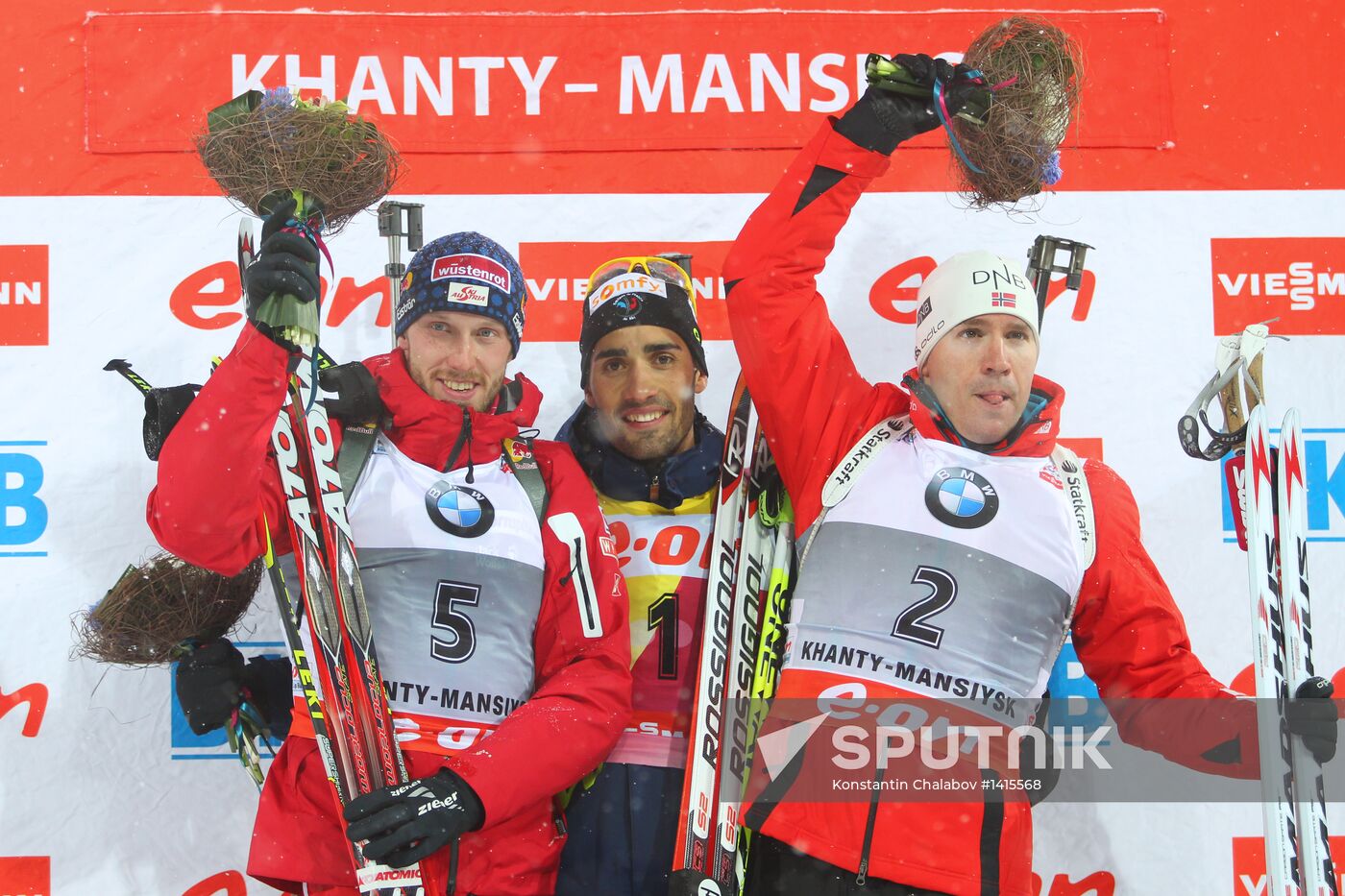 2012–13 Biathlon World Cup – World Cup 9. Men's mass start