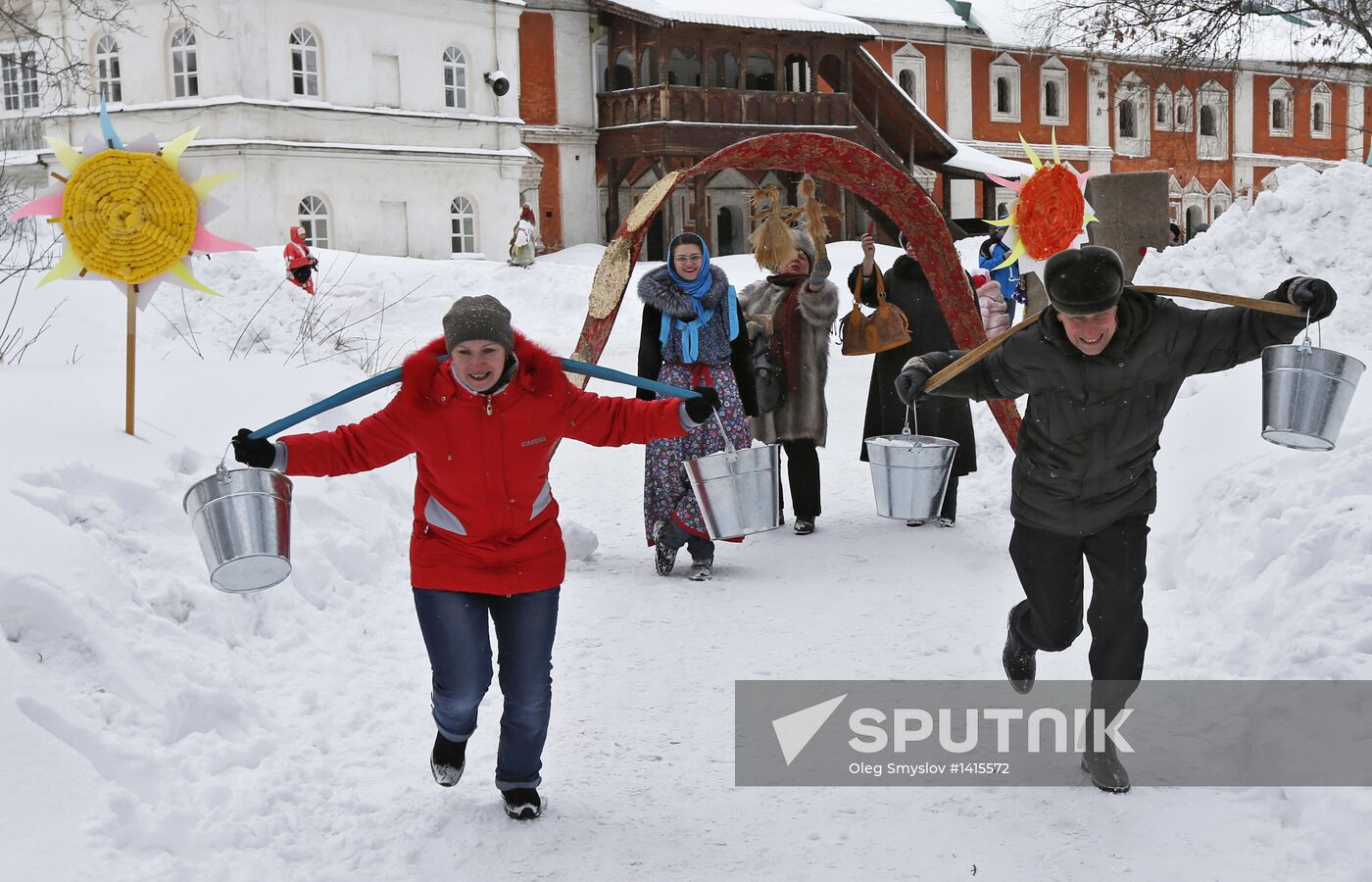 Bakshevskaya Maslenitsa 2013 in Moscow region