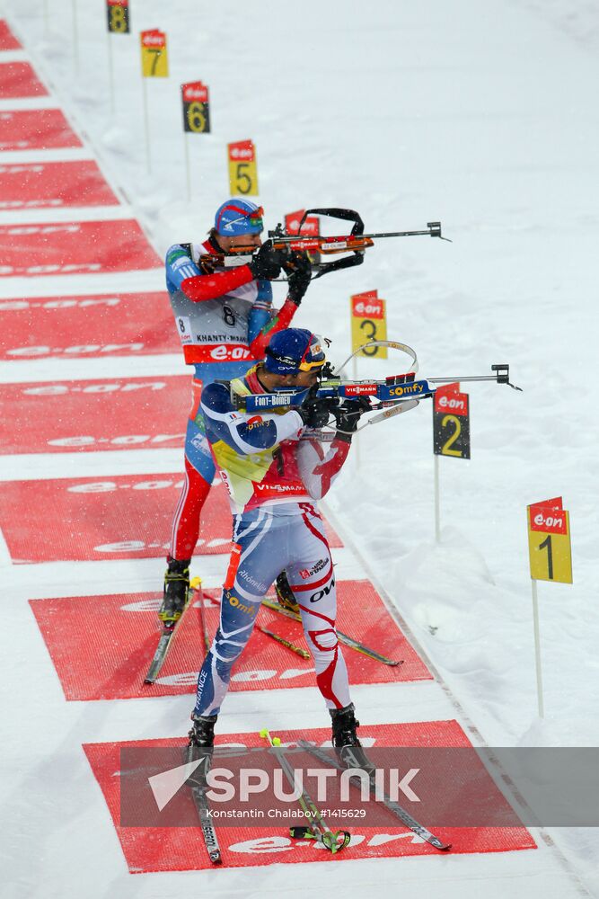 2012–13 Biathlon World Cup – World Cup 9. Men's mass start