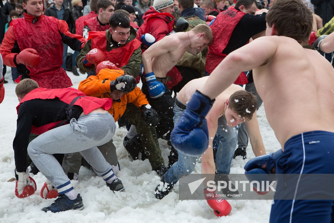 Bakshevskaya Maslenitsa 2013 in Moscow region
