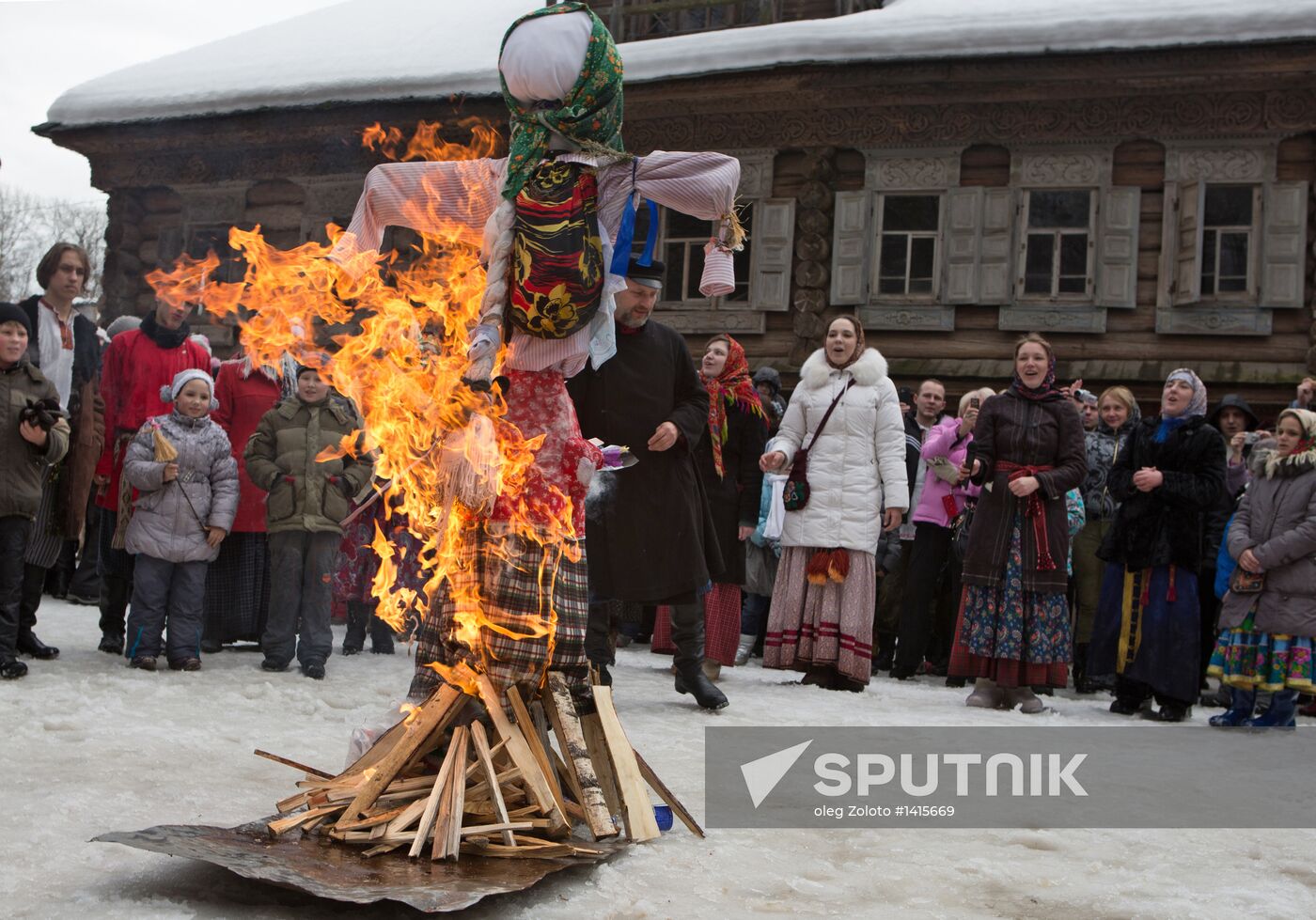 Bakshevskaya Maslenitsa 2013 in Moscow region