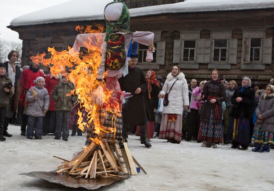 Bakshevskaya Maslenitsa 2013 in Moscow region