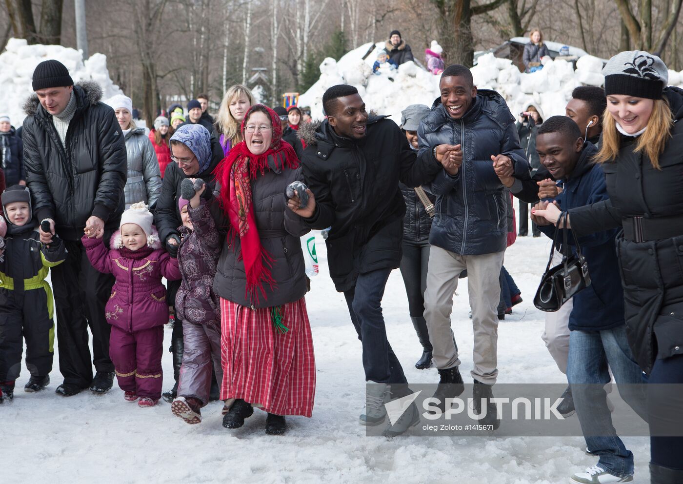Bakshevskaya Maslenitsa 2013 in Moscow region