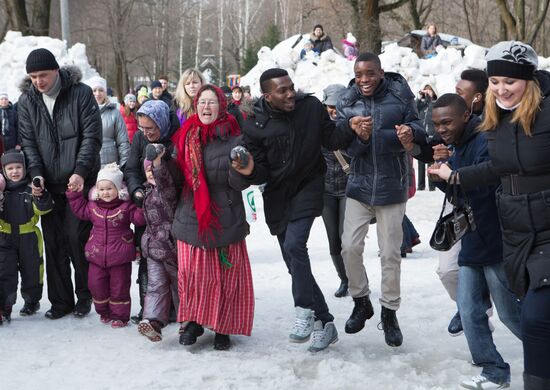 Bakshevskaya Maslenitsa 2013 in Moscow region