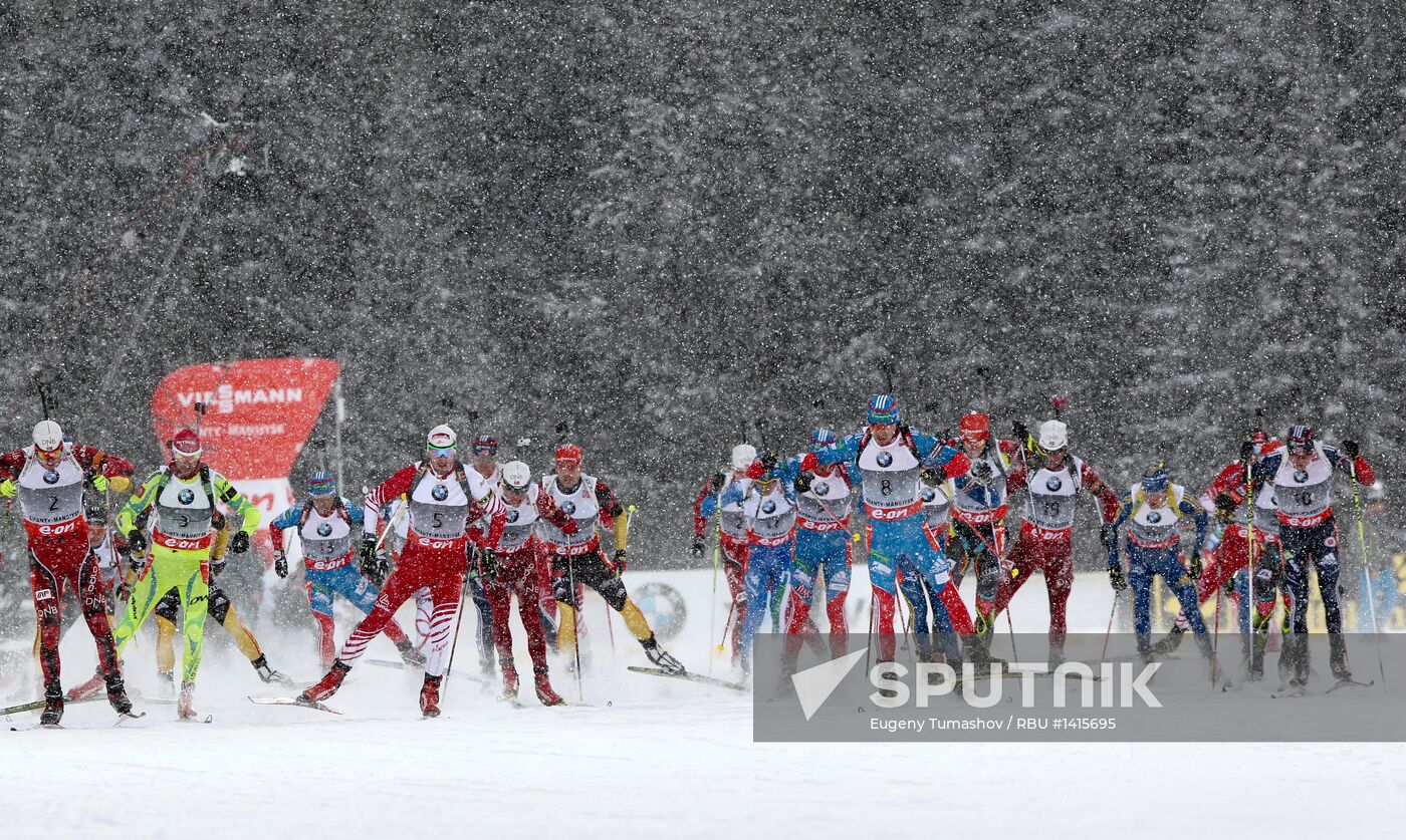 2012–13 Biathlon World Cup – World Cup 9. Men's mass start
