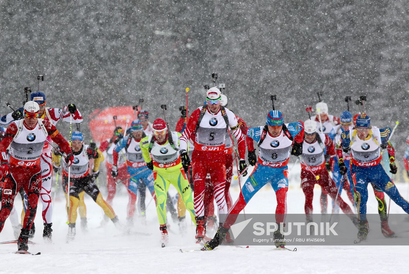 2012–13 Biathlon World Cup – World Cup 9. Men's mass start