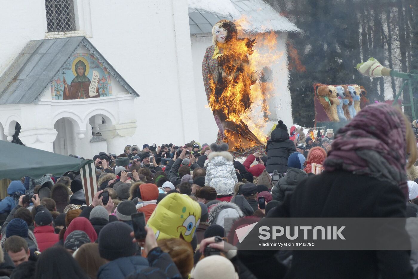 Bakshevskaya Maslenitsa 2013 in Moscow region