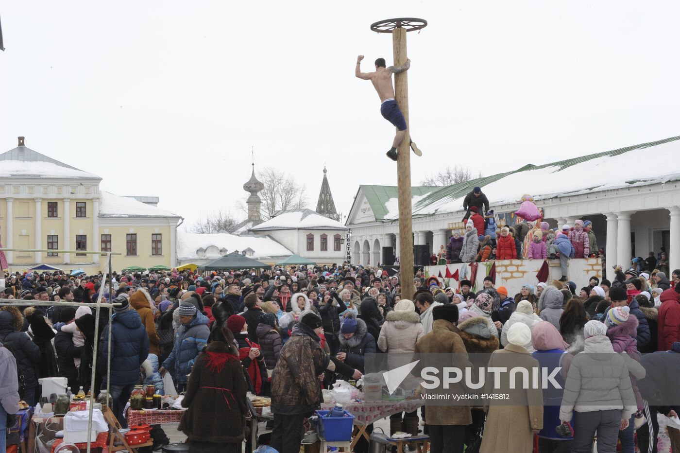 Bakshevskaya Maslenitsa 2013 in Moscow region