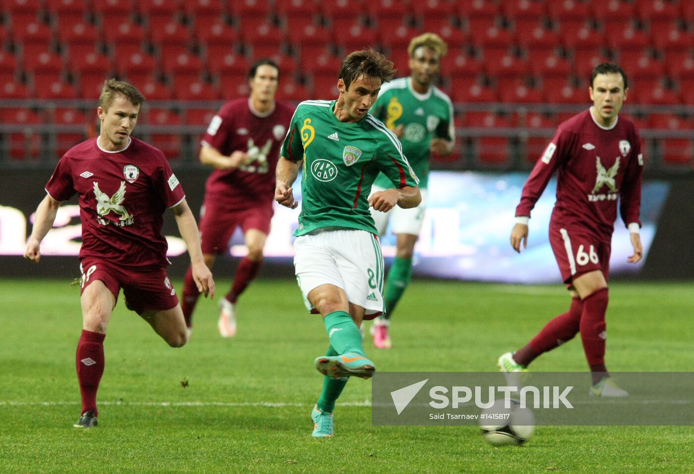 Russian Football Premier League. Terek vs. Rubin
