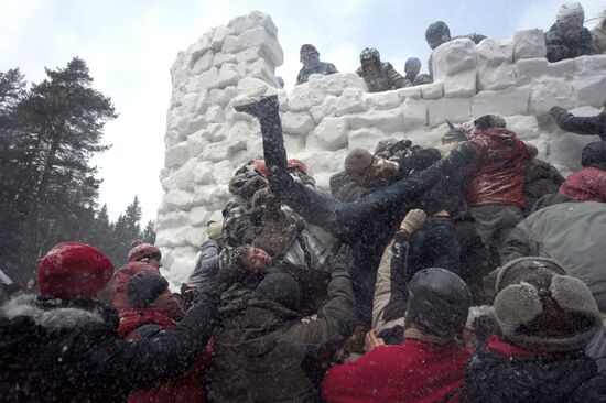 Bakshevskaya Maslenitsa 2013 in Moscow region