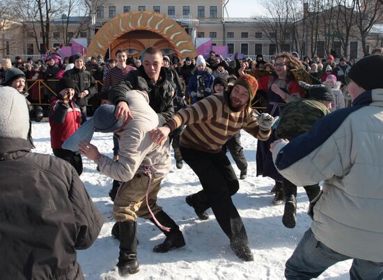 Bakshevskaya Maslenitsa 2013 in Moscow region