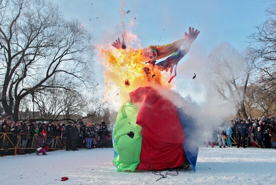 Bakshevskaya Maslenitsa 2013 in Moscow region