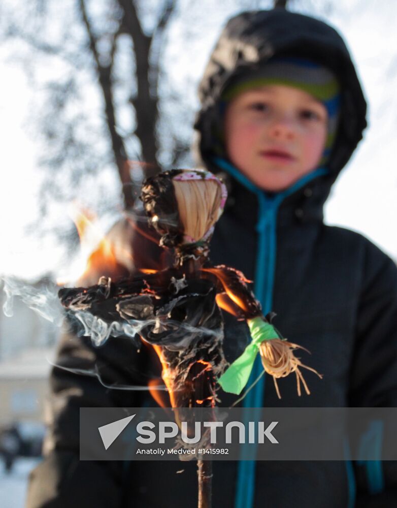 Bakshevskaya Maslenitsa 2013 in Moscow region