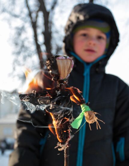 Bakshevskaya Maslenitsa 2013 in Moscow region