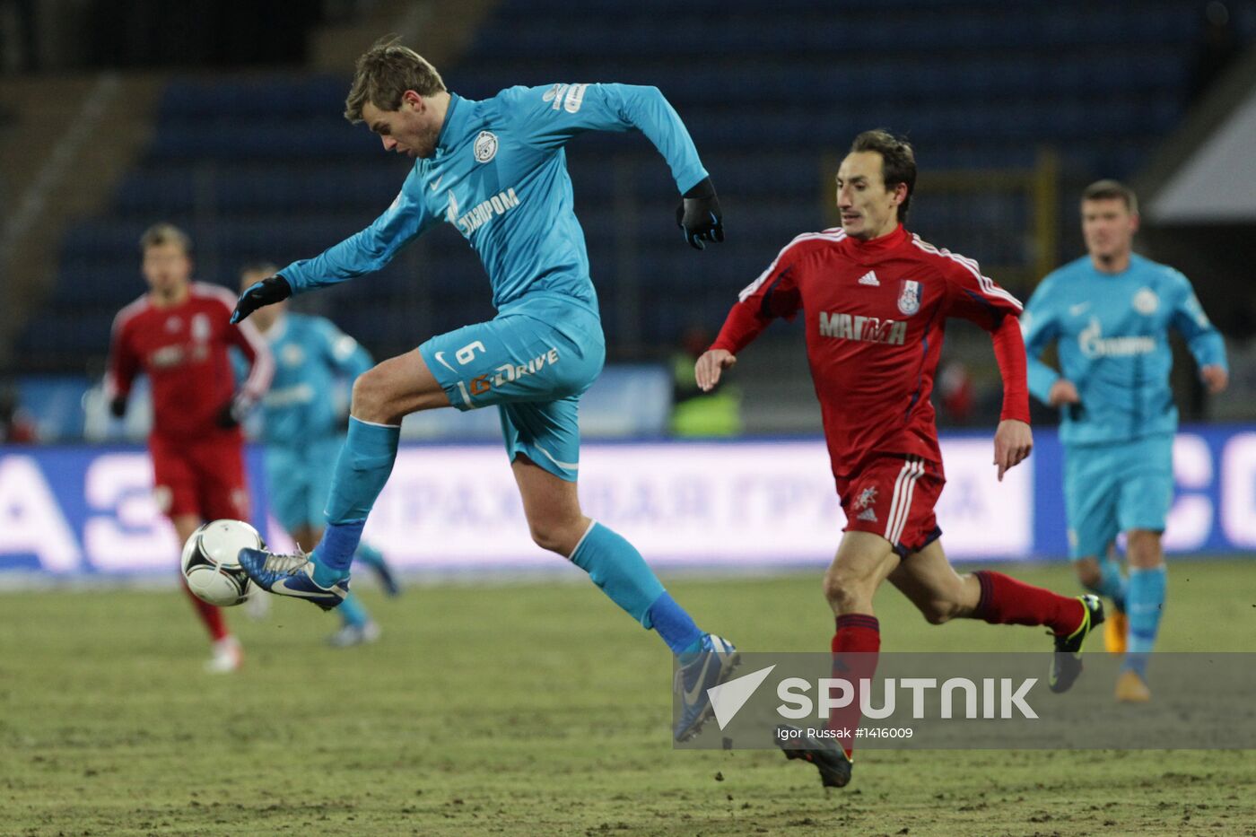 Russian Football Premier League. Zenit vs. Mordovia