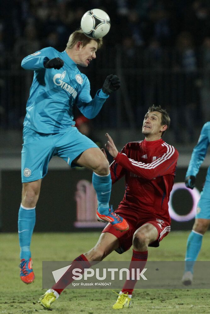 Russian Football Premier League. Zenit vs. Mordovia