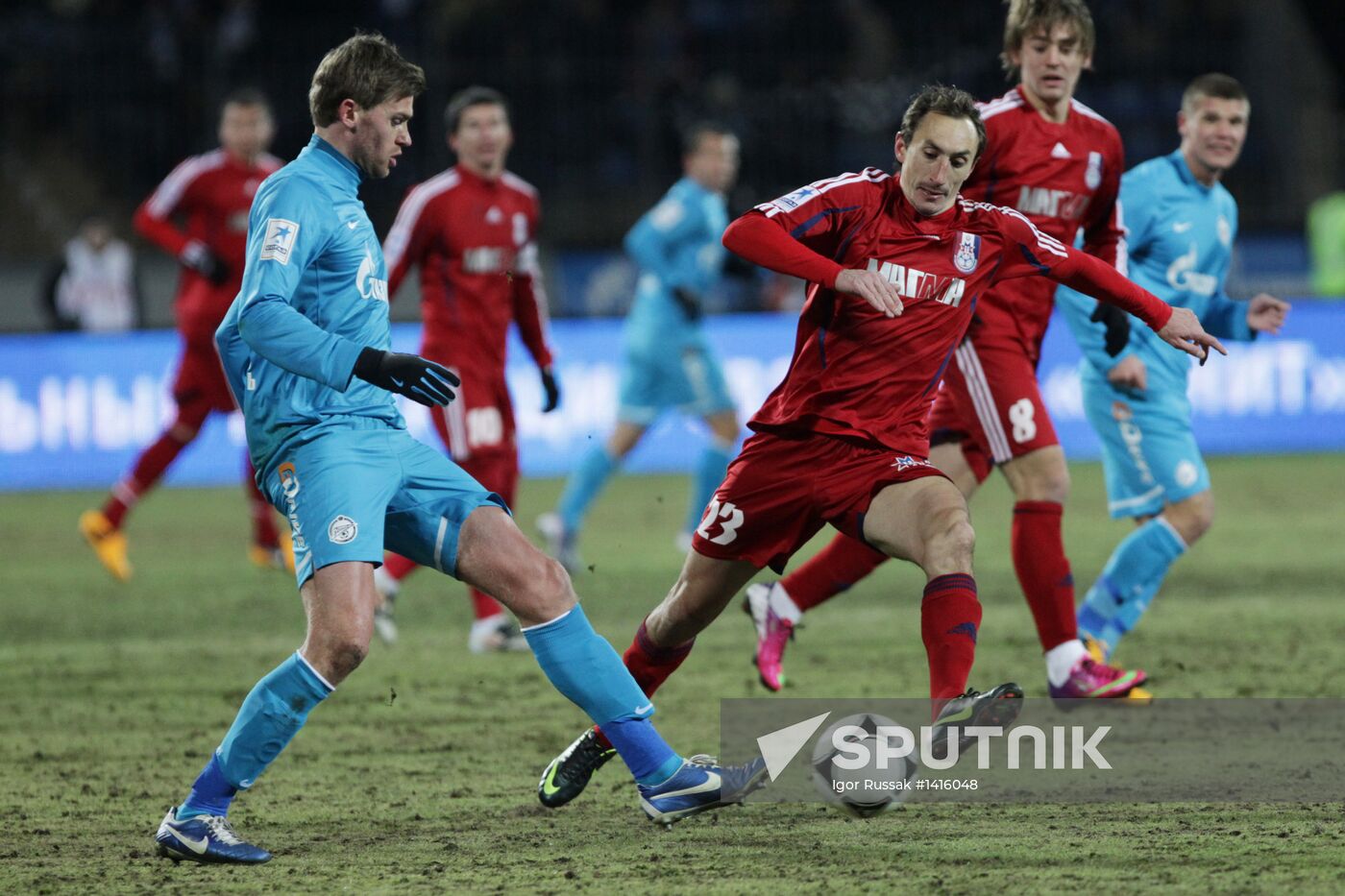Russian Football Premier League. Zenit vs. Mordovia