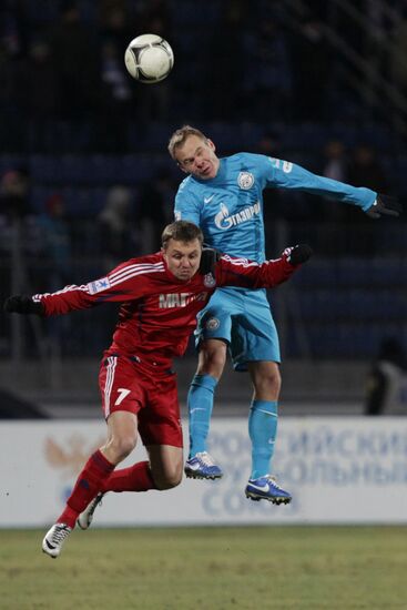 Russian Football Premier League. Zenit vs. Mordovia