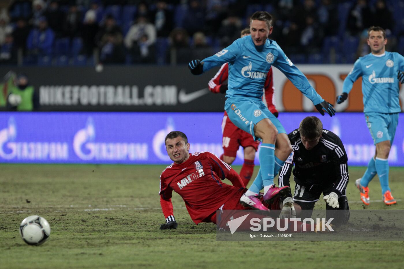 Russian Football Premier League. Zenit vs. Mordovia