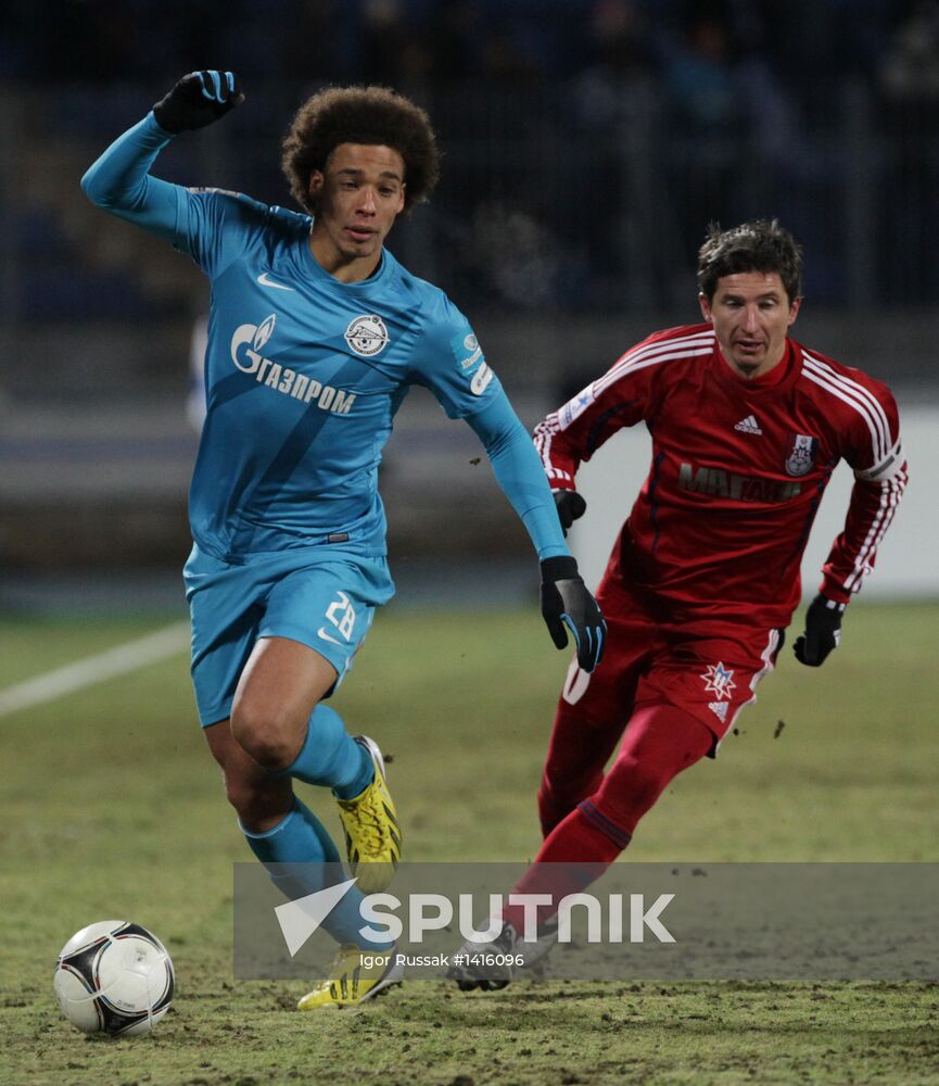 Russian Football Premier League. Zenit vs. Mordovia