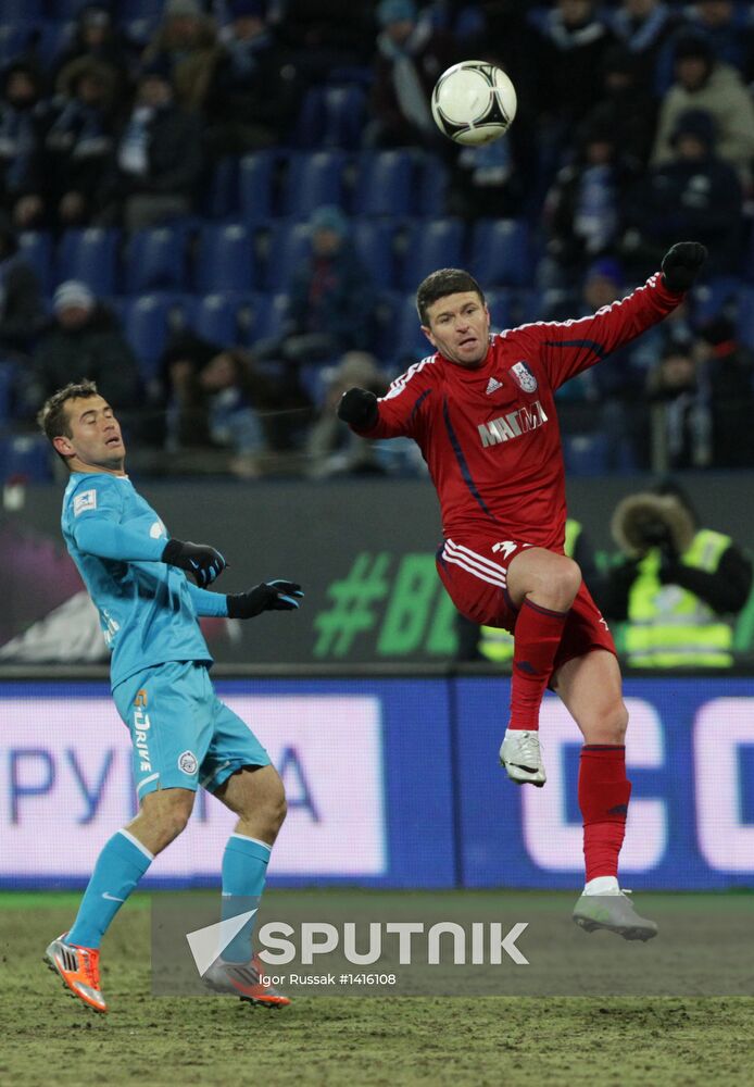 Russian Football Premier League. Zenit vs. Mordovia