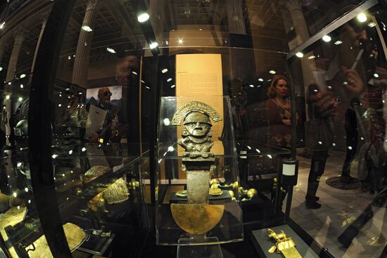 Opening of "1000 years of Incan gold" exhibition