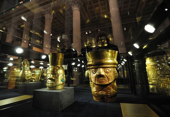 Opening of "1000 years of Incan gold" exhibition