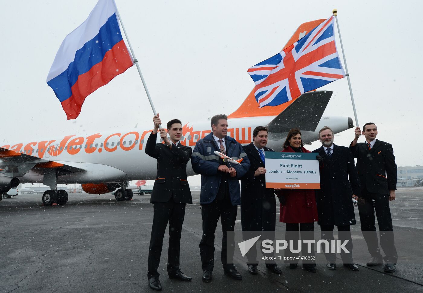 EasyJet flights start