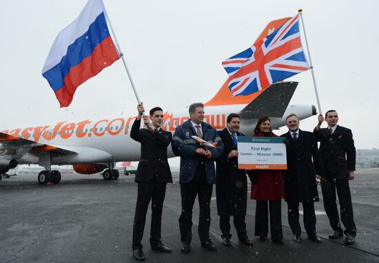 EasyJet flights start