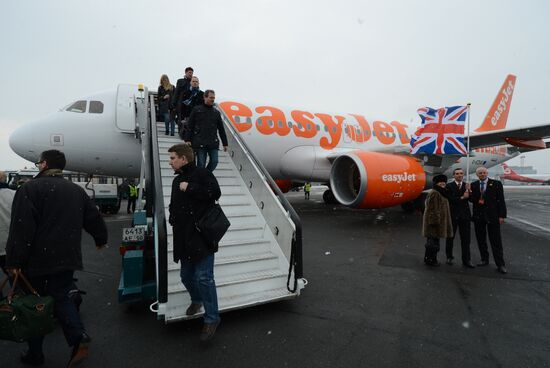 EasyJet flights start