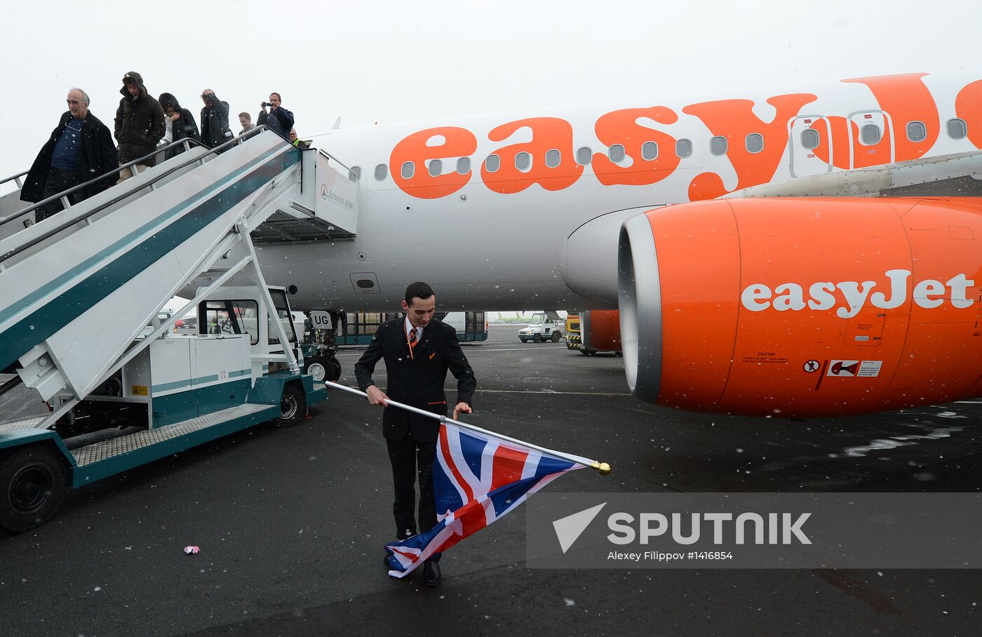 EasyJet flights start
