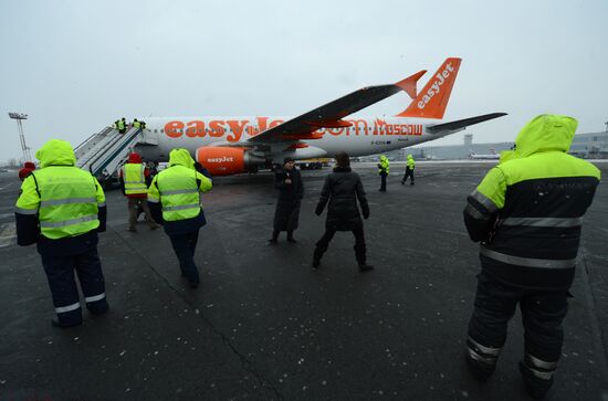 EasyJet flights start