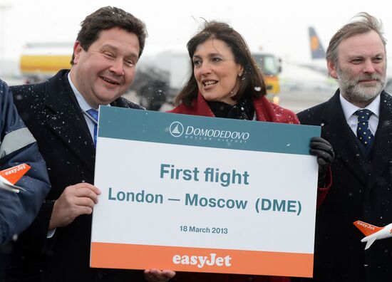 EasyJet flights start