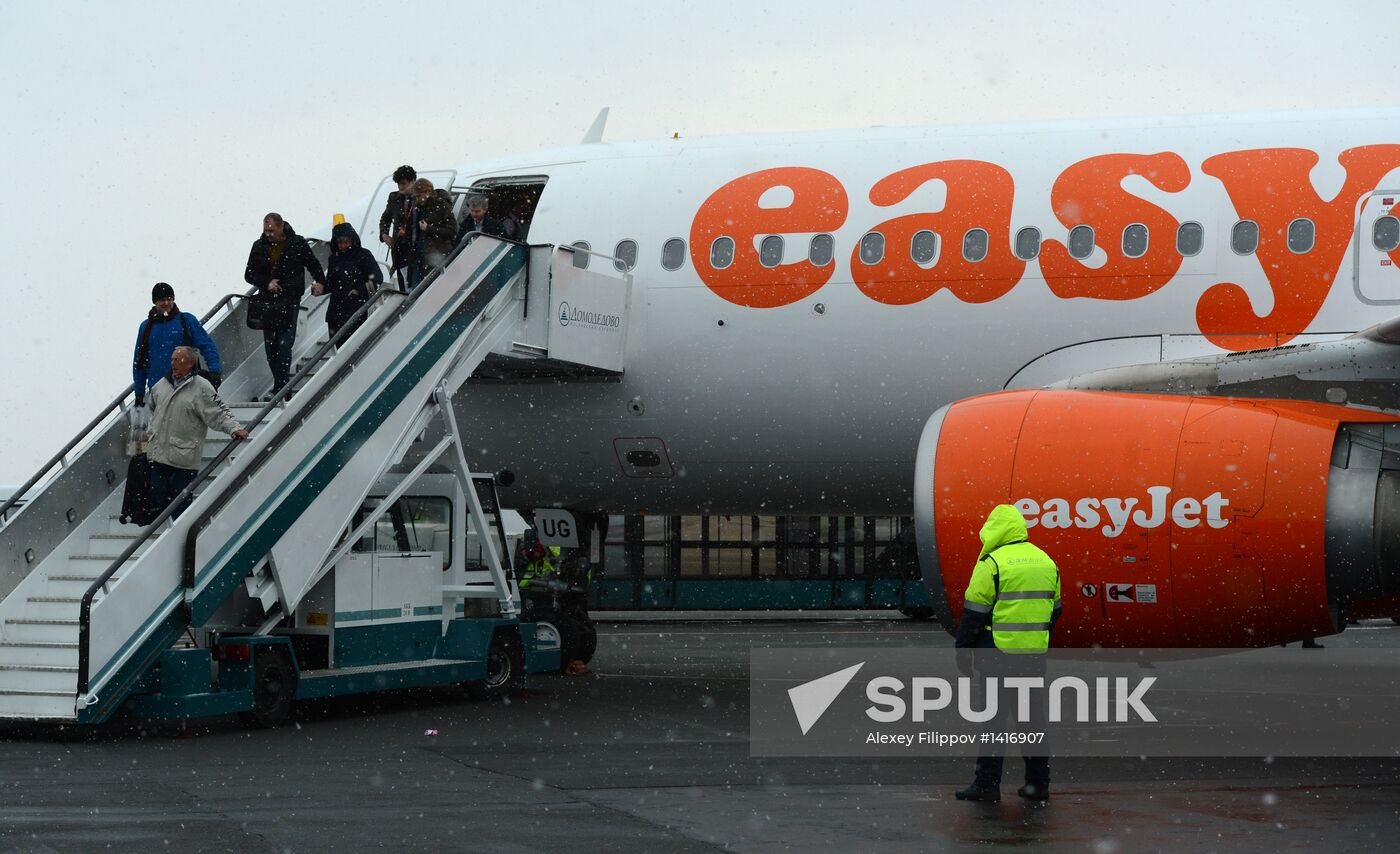 EasyJet flights start