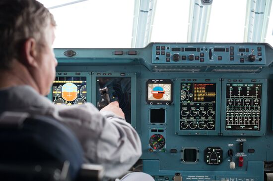 Testing of Il-76MD-90A military transport aircraft