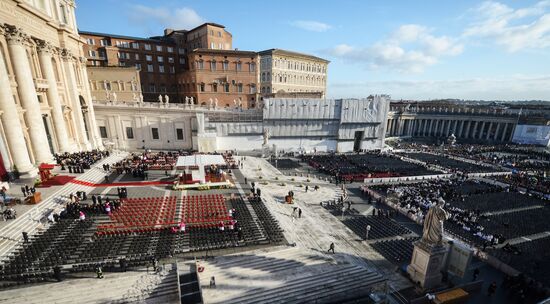 Pope Francis inauguration ceremony