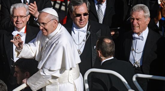 Pope Francis inauguration ceremony