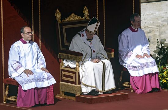 Pope Francis inauguration ceremony