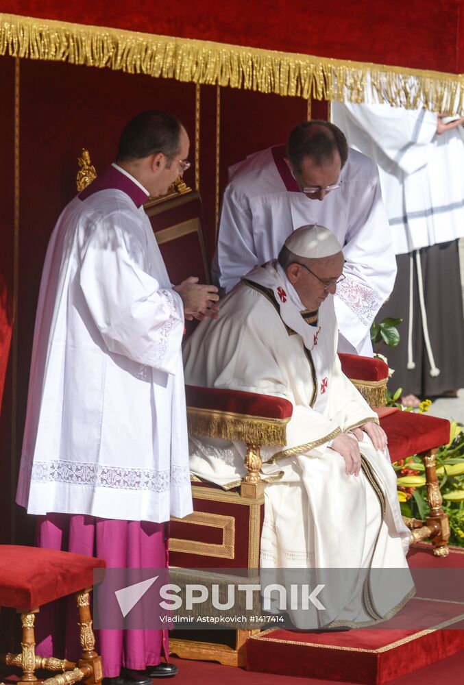 Pope Francis inauguration ceremony