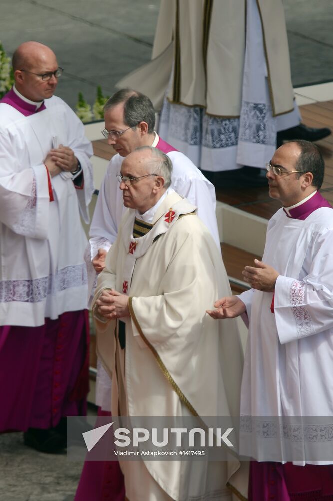 Pope Francis inauguration ceremony
