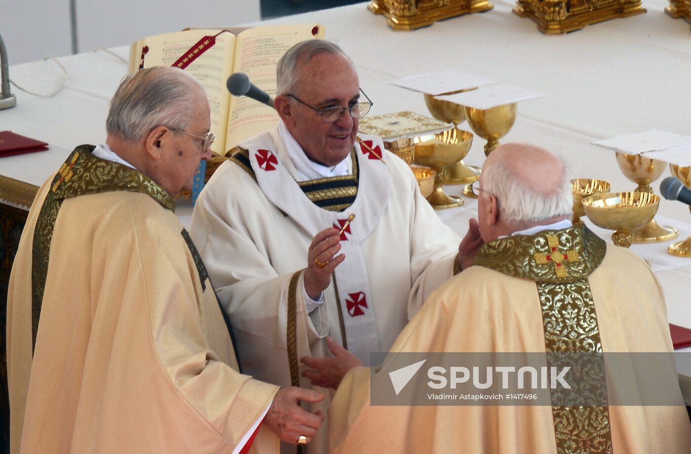 Pope Francis inauguration ceremony