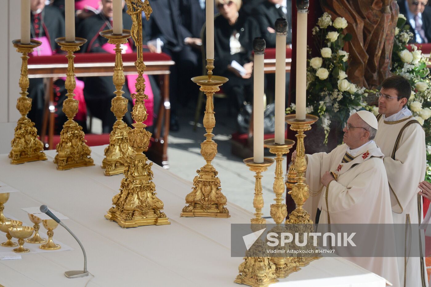 Pope Francis inauguration ceremony